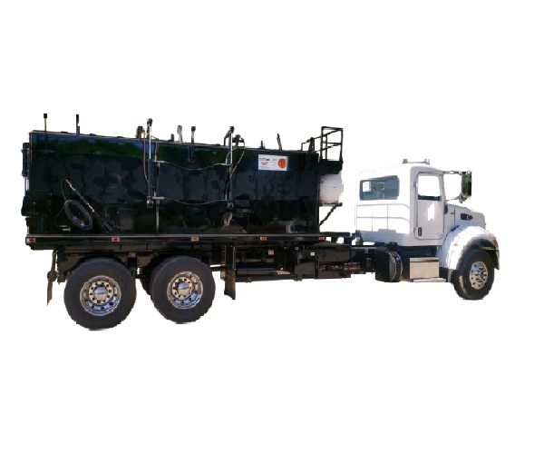 Термос-бункер для регенерации, перевозки и хранения асфальта на базе грузовика  RC15-T