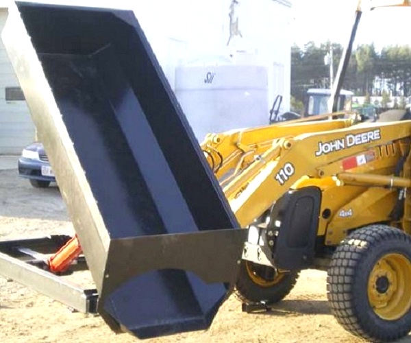    Skidsteer Side Dump Bucket