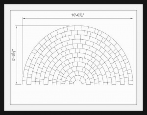 Arch Large 5' Rad 