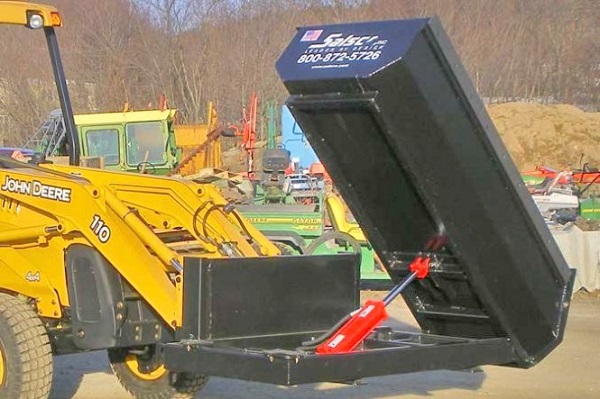    Skidsteer Side Dump Bucket