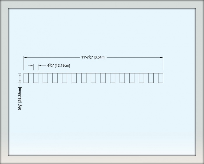       ()  - Stacked Brick Border Flexible