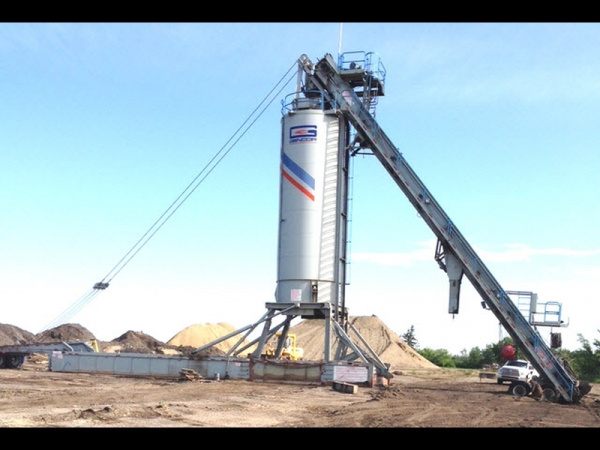  GENCOR 150 TON PORTABLE SELF-ERECT SILO