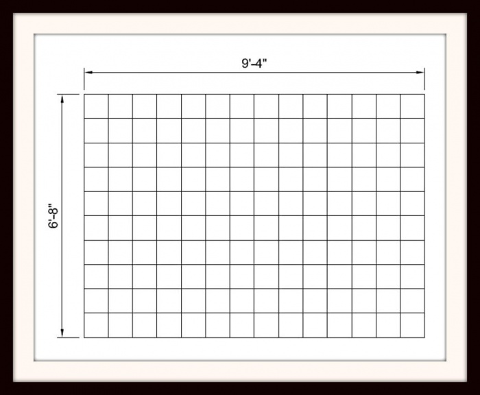         -  8  sq Grid 9-7