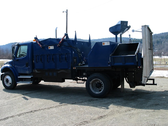 Автономный комплекс инфракрасного ремонта на грузовике 6 Ton TMV