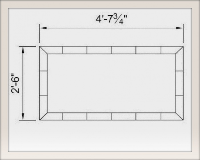      - Number Border Large