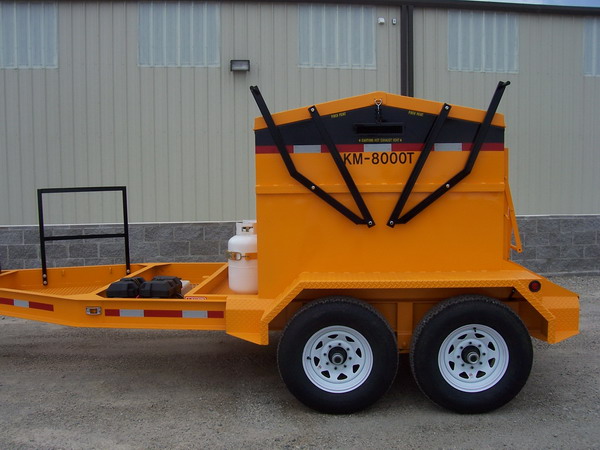       KM 8000TEPX 4 Ton Trailer Mount 