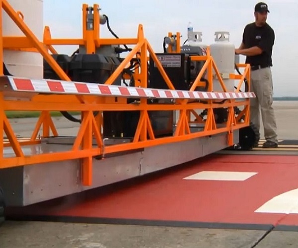 Мобильная установка инфракрасного нагрева  AutoIR 