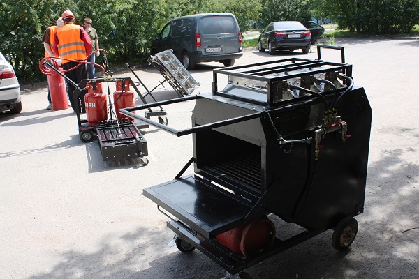 Термобокс для нагрева и ремонта асфальта со скидкой 10 процентов