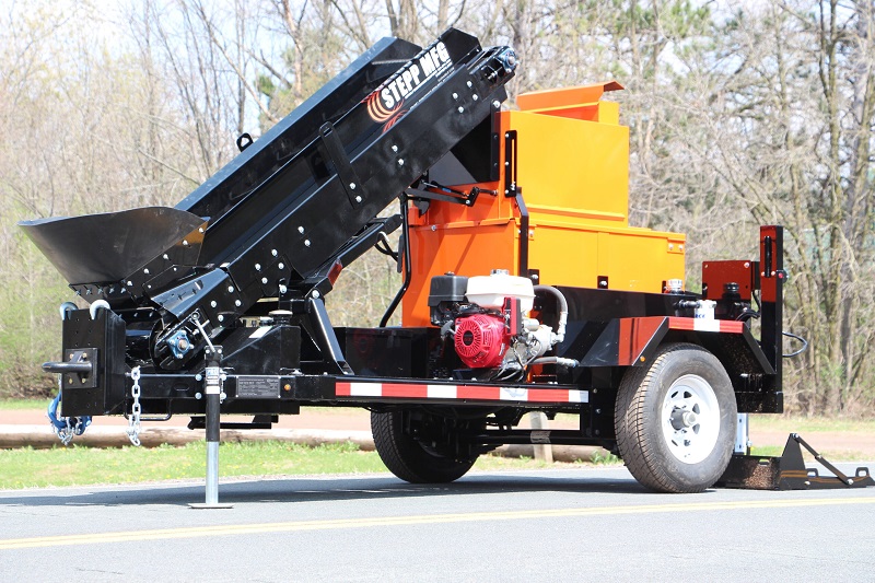 Прицепной рециклер асфальтобетона для ямочного ремонта - SMMT