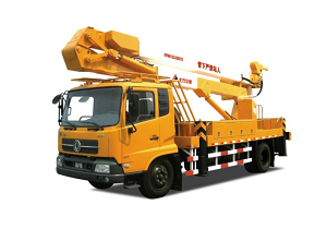 Коленчатый гидроподъемник на базе автомобиля с закрытой платформой 18m-ISUZU - производство Китай