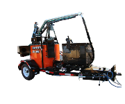 Плавильный прицепной котел-заливщик швов OJK - 75