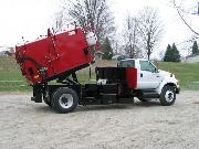 Термос бункер грузовик для перевозки  асфальта (2)