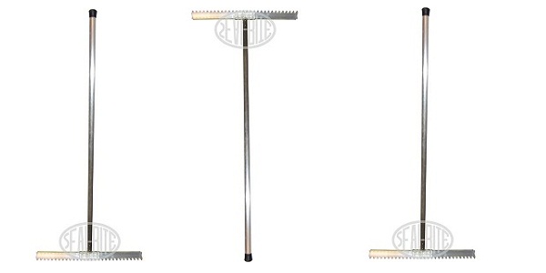 Алюминивые грабли для асфальта