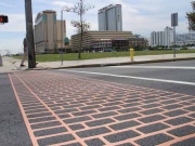 Декоративная дорожная разметка термопластиком