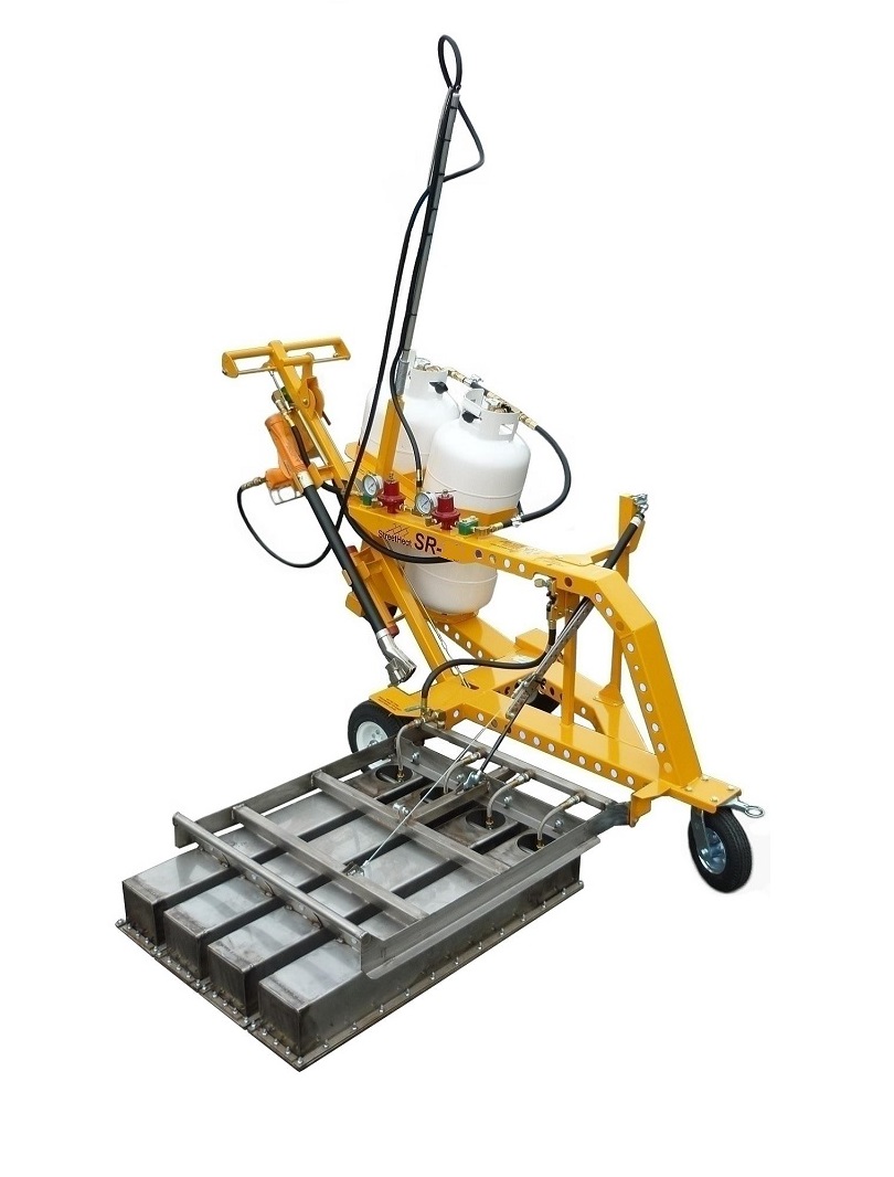 Современные устройства для инфракрасной регенерации, нагрева асфальта