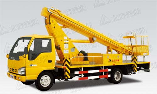 Коленчатый гидроподъемник на базе автомобиля 20m-ISUZU